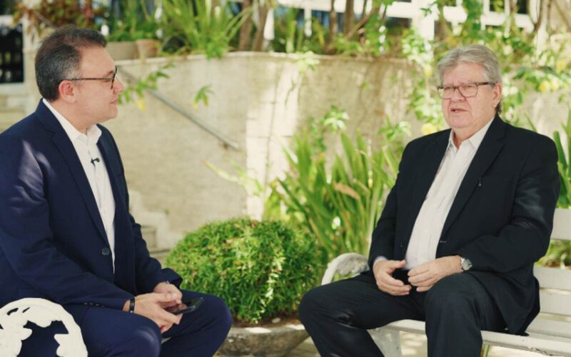 Na “Hora H”, da TV Norte, João diz estar pronto para deixar cargo em abril e disputar Senado