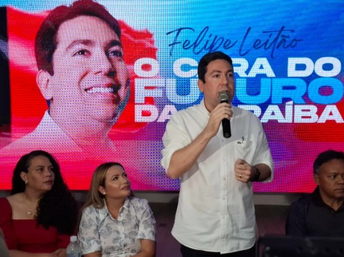 Felipe Leitão confirma apoio à pré-candidatura de Cícero Lucena ao Governo: “Anúncio mais importante da minha história”
