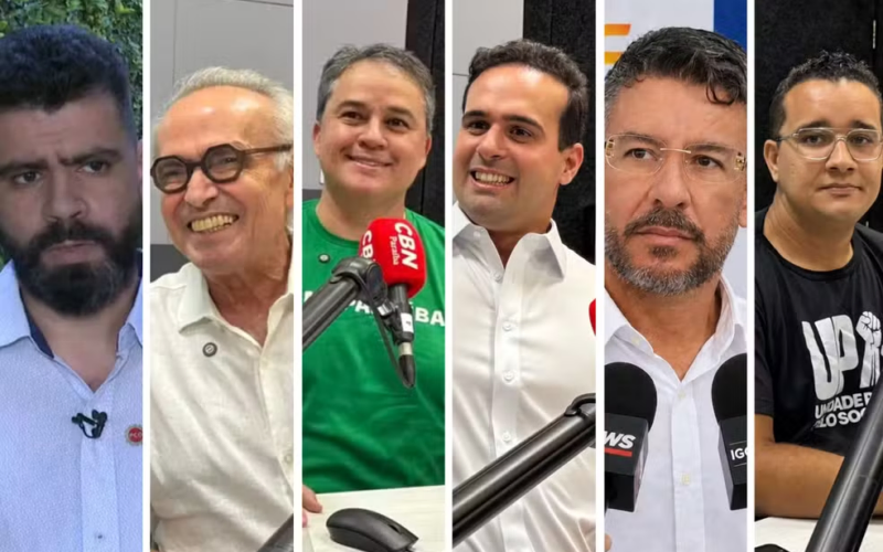 Eleições 2026: Veja os compromissos dos candidatos ao Governo da Paraíba nesta quinta-feira 20